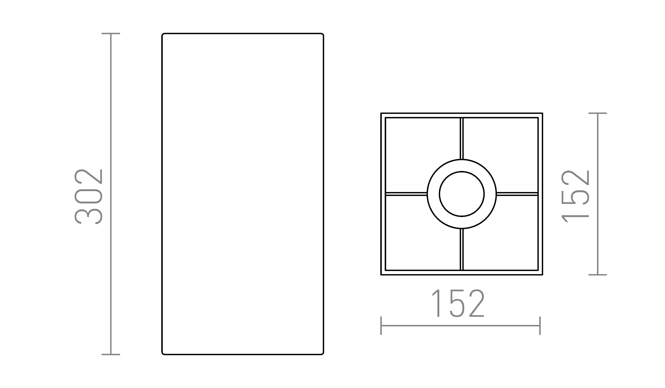 TEMPO 15/30 абажур - Product sketch