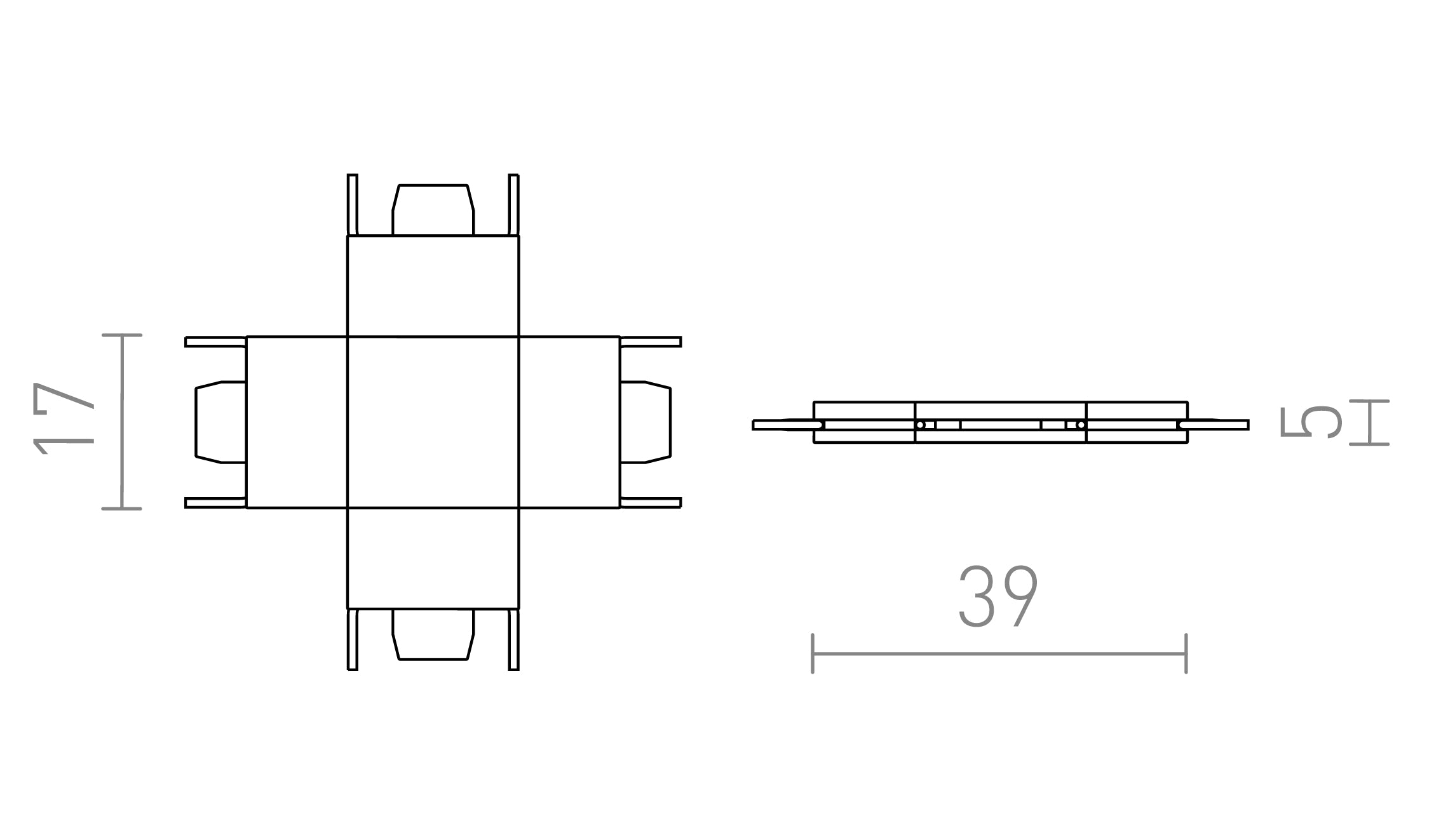 VEGA X spoj - Product sketch