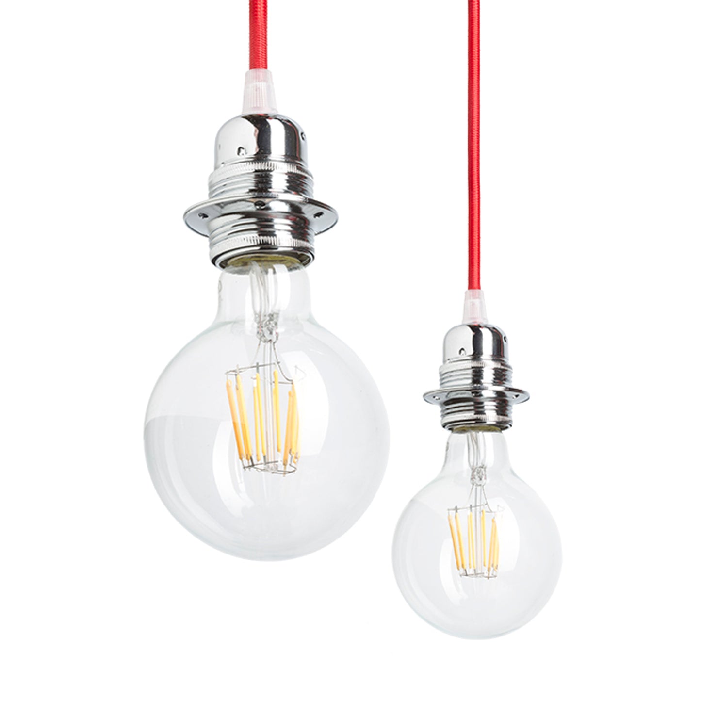 RENDL shades, shade bases, pendent sets KOMBIX 6 pendant set CHB+RC+CHF 230V LED E27 6x15W R11786 2