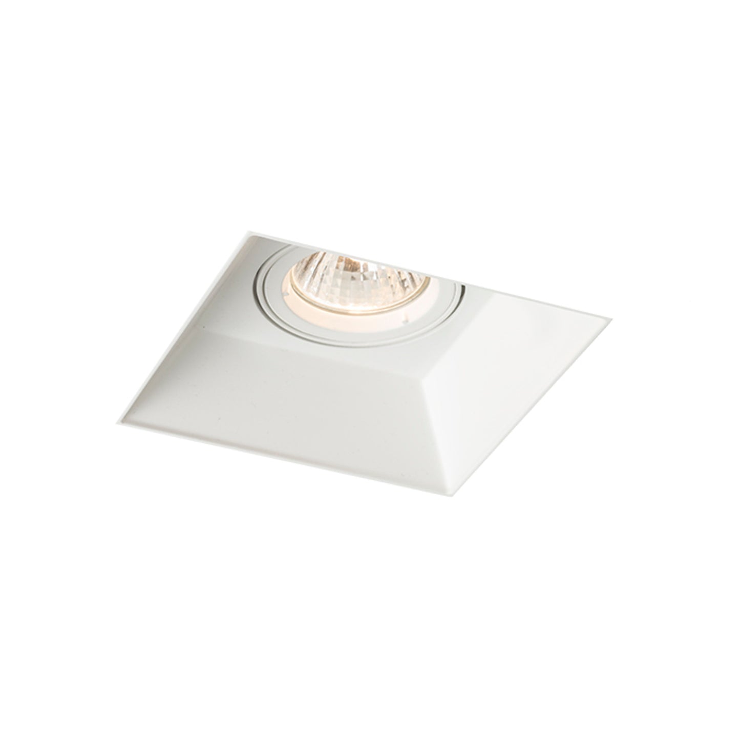 RENDL recessed light IPSO SQ frameless white 230V LED GU10 8W R12045 6