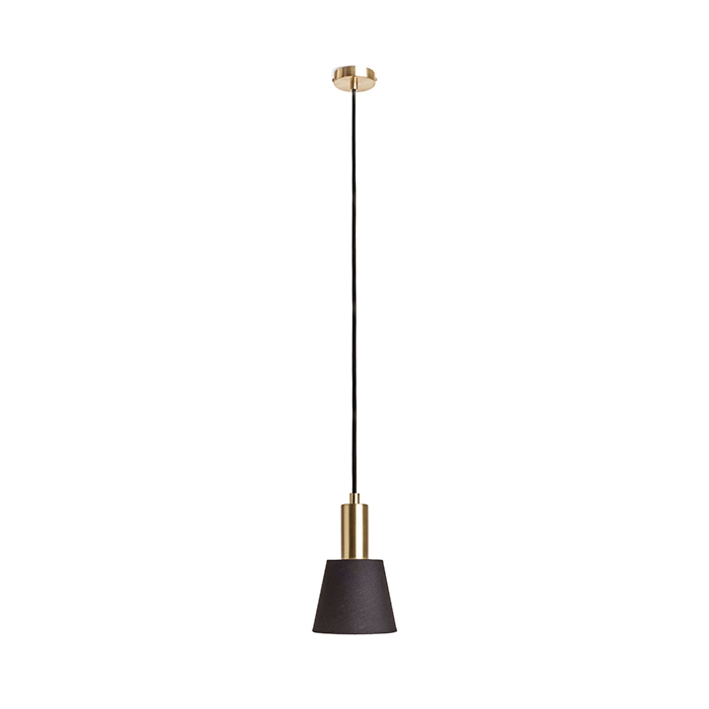 RENDL Outlet ICAR pendant black/gold 230V LED E27 11W R12418 4