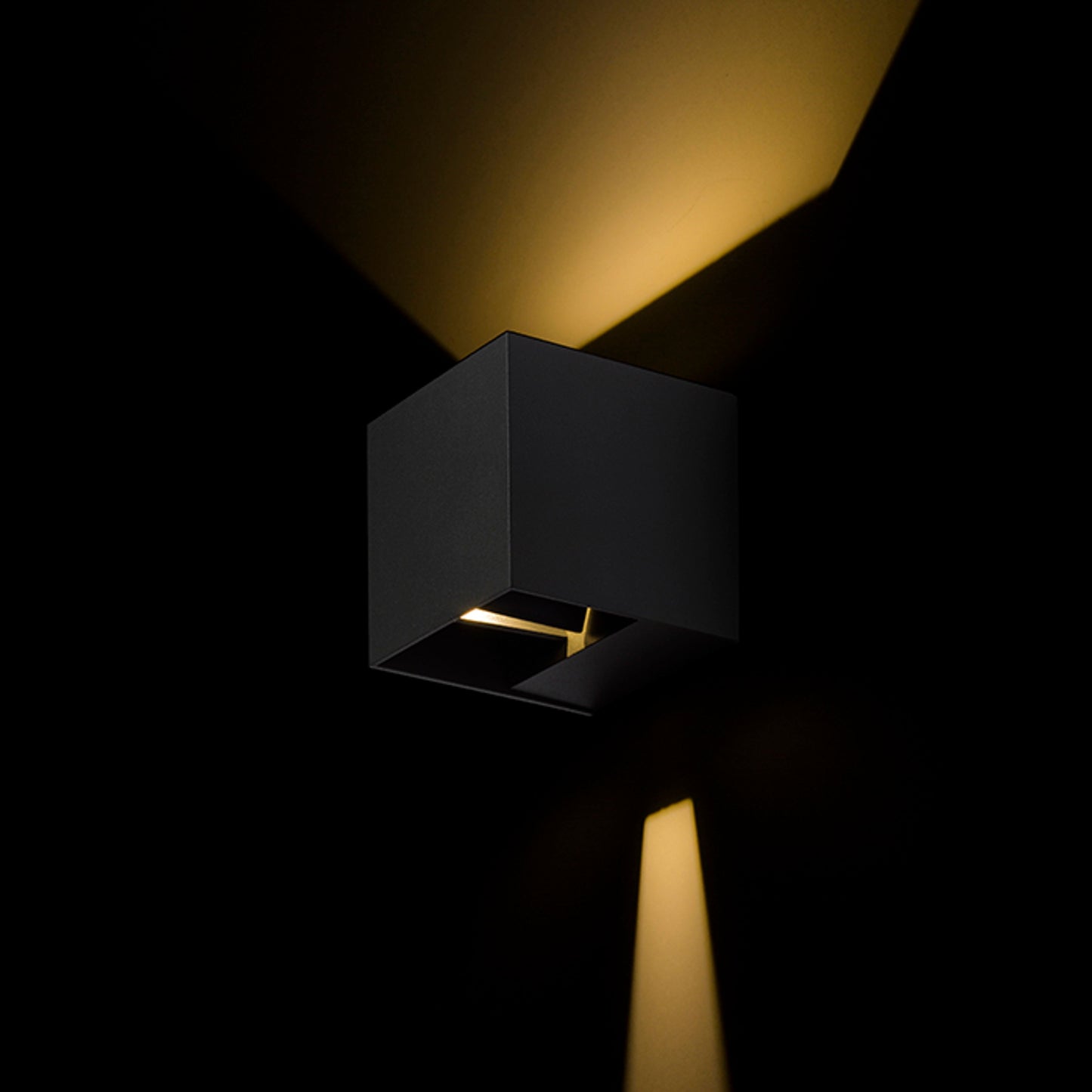 RENDL outdoor lamp CARRE wall anthracite grey 230V LED 2x3W IP54 3000K R12557 4