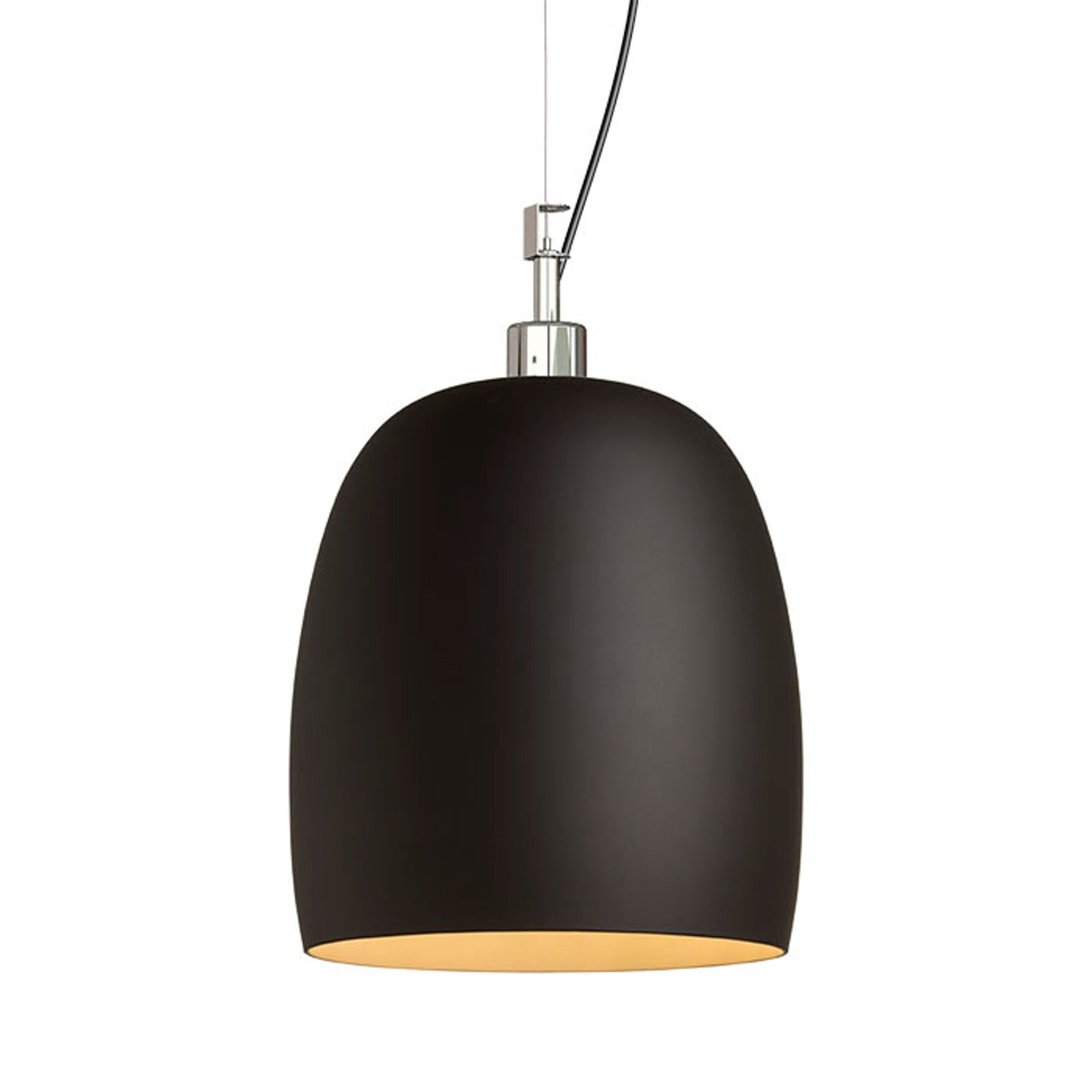 RENDL pendant lamp COROA NEW 28 pendant black chrome 230V LED E27 15W R13825 2