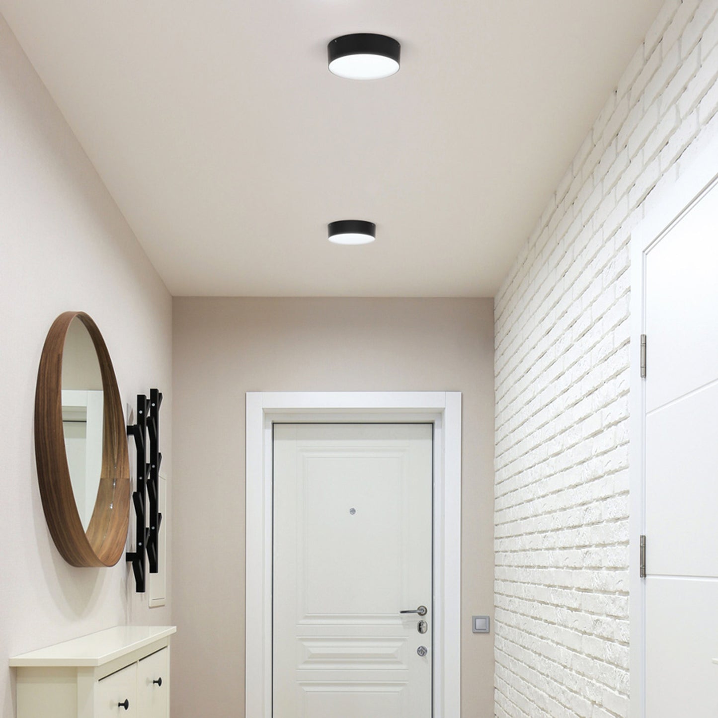 RENDL outdoor lamp LARISA OUT 22 surface mounted black 230V LED 20W IP65 3000K 4000K 5700K R14126 3