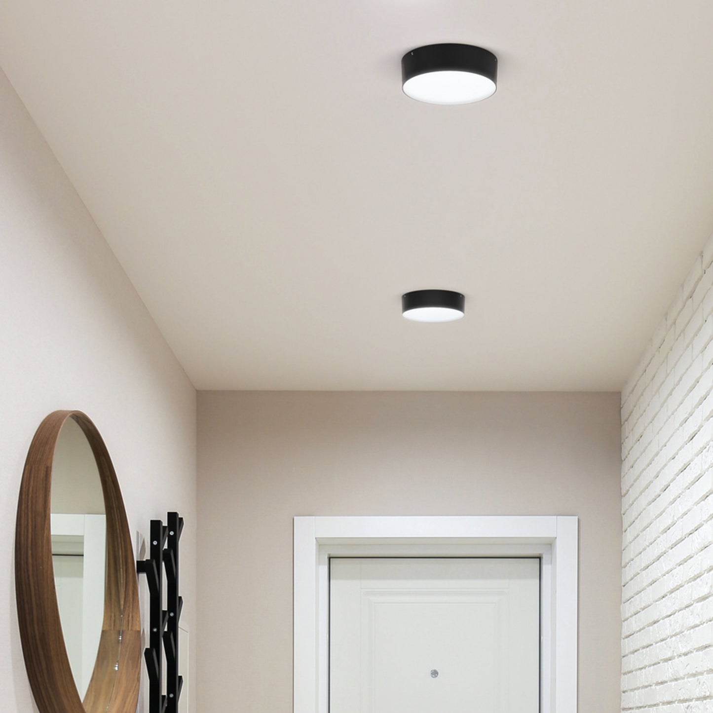 RENDL outdoor lamp LARISA OUT 22 surface mounted black 230V LED 20W IP65 3000K 4000K 5700K R14126 8
