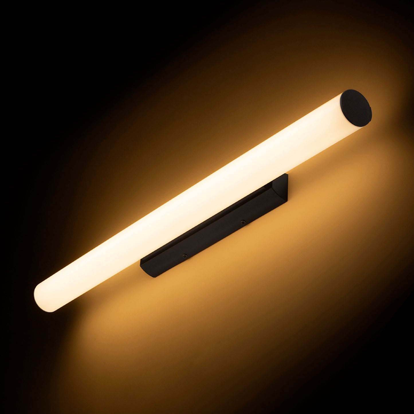 RENDL wall lamp RIVIER LED 89 wall black/frosted acrylic 230V LED 30W 3000K R14492 2