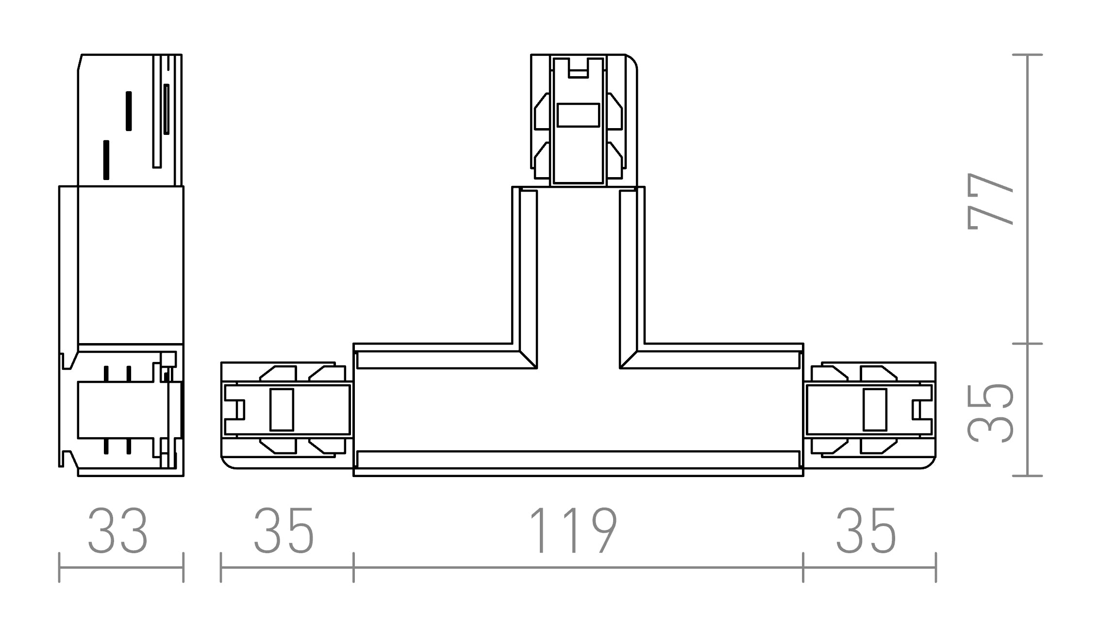 EUTRAC T-SKARV - Product sketch