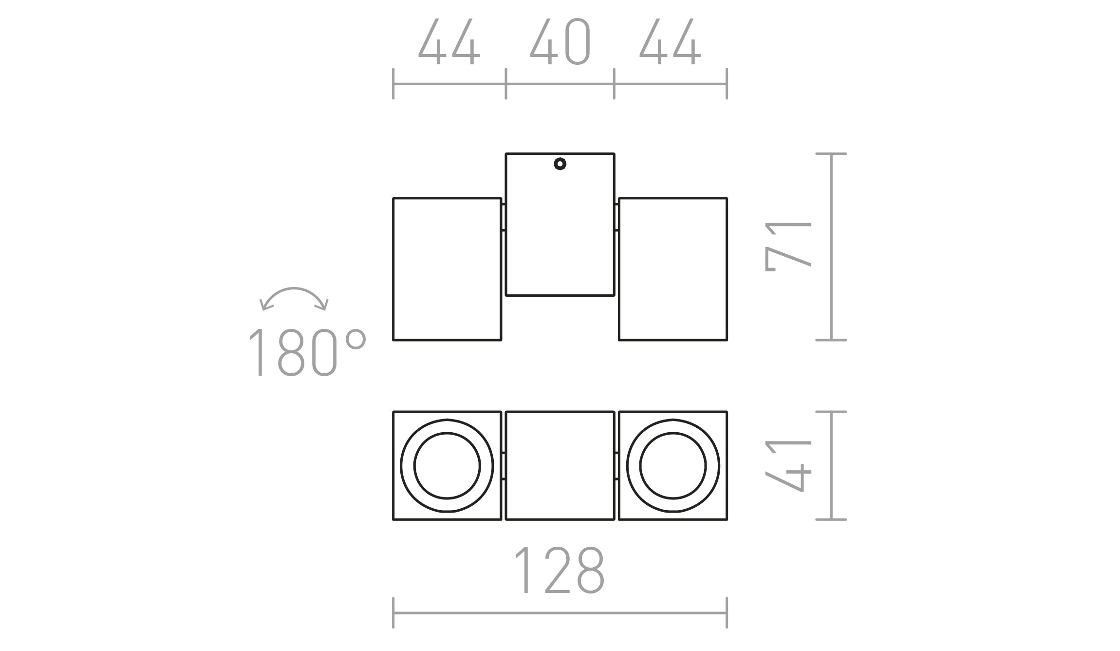 MARVEL II VIPPBAR - Product sketch