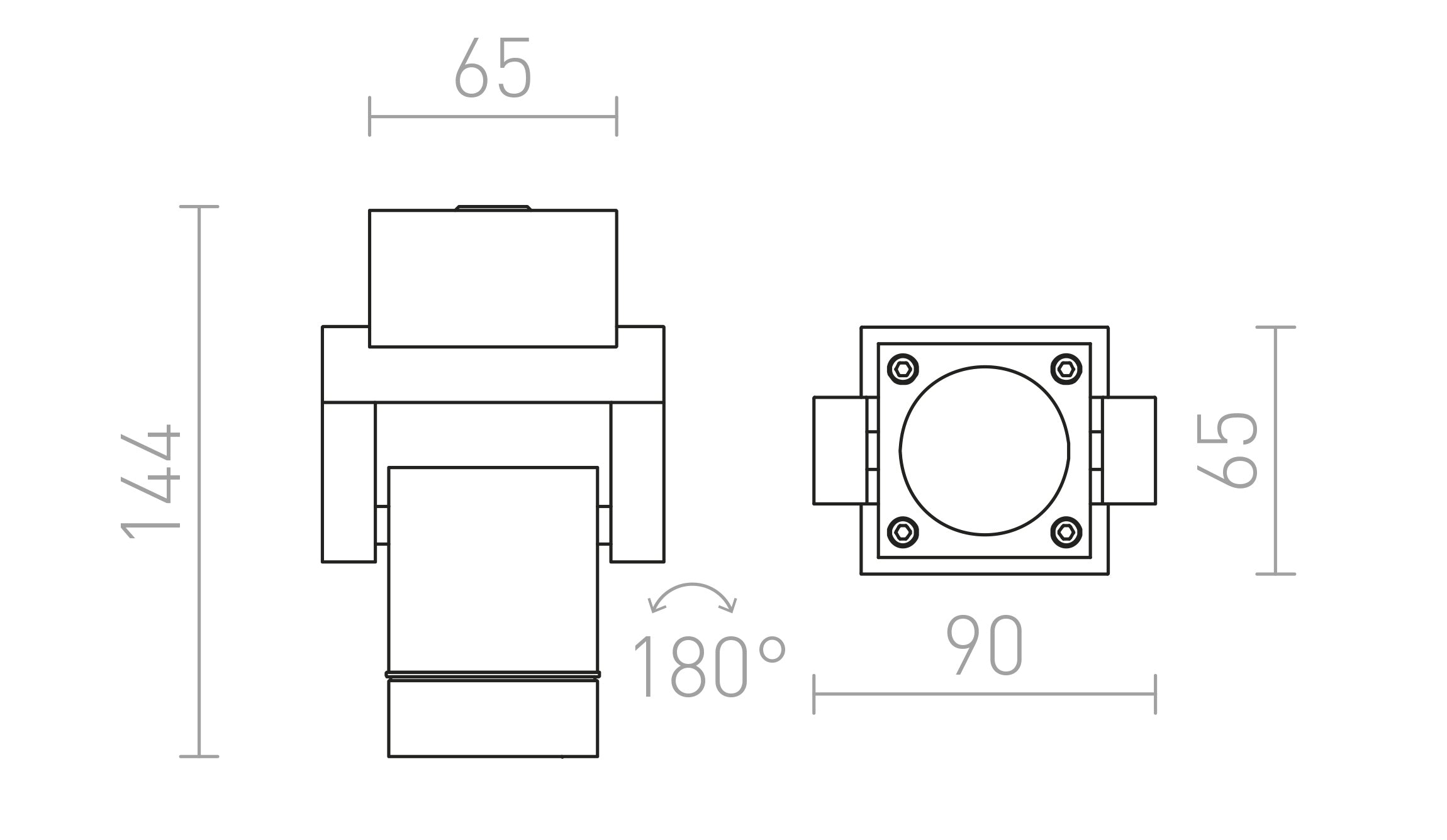 CASSO VIPPBAR - Product sketch