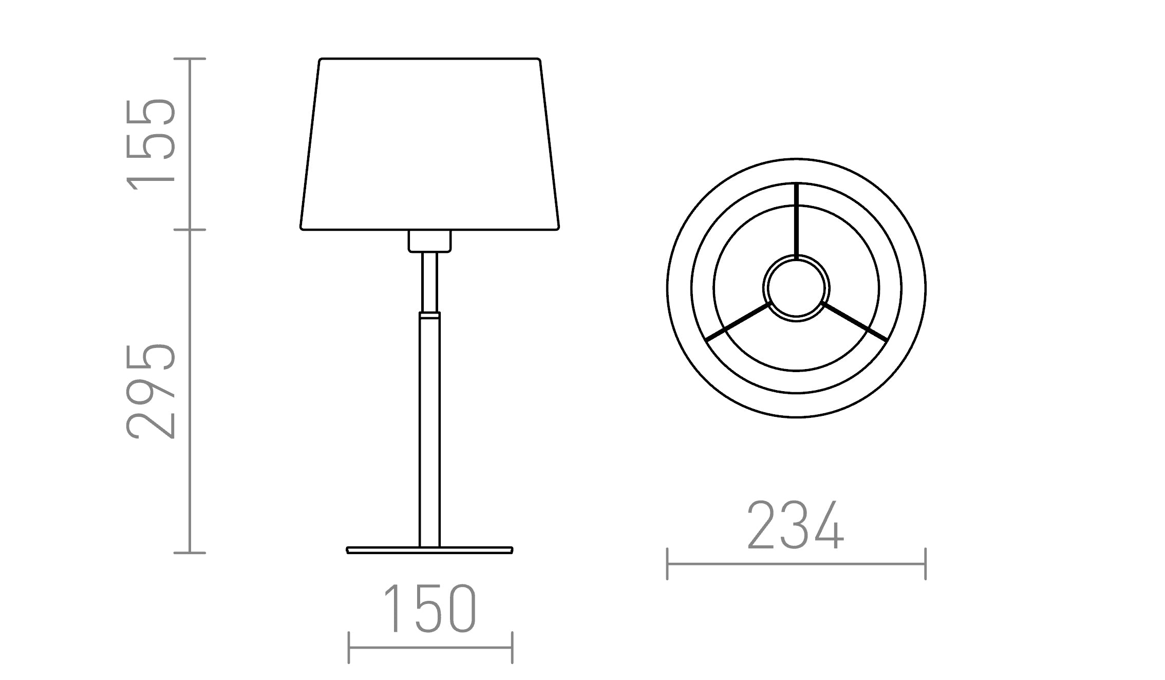 BROADWAY BORD - Product sketch