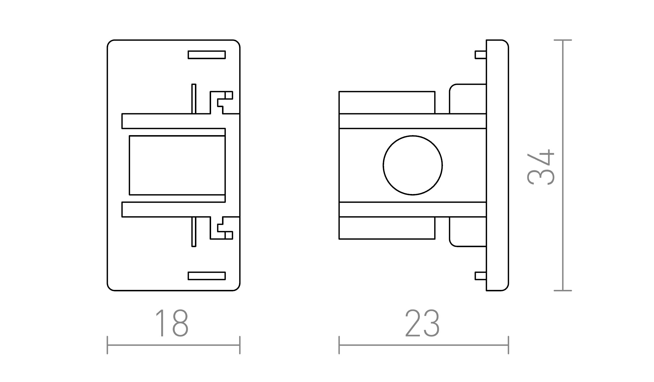 ÄNDSTYCKE TILL 1-FASSKENA - Product sketch