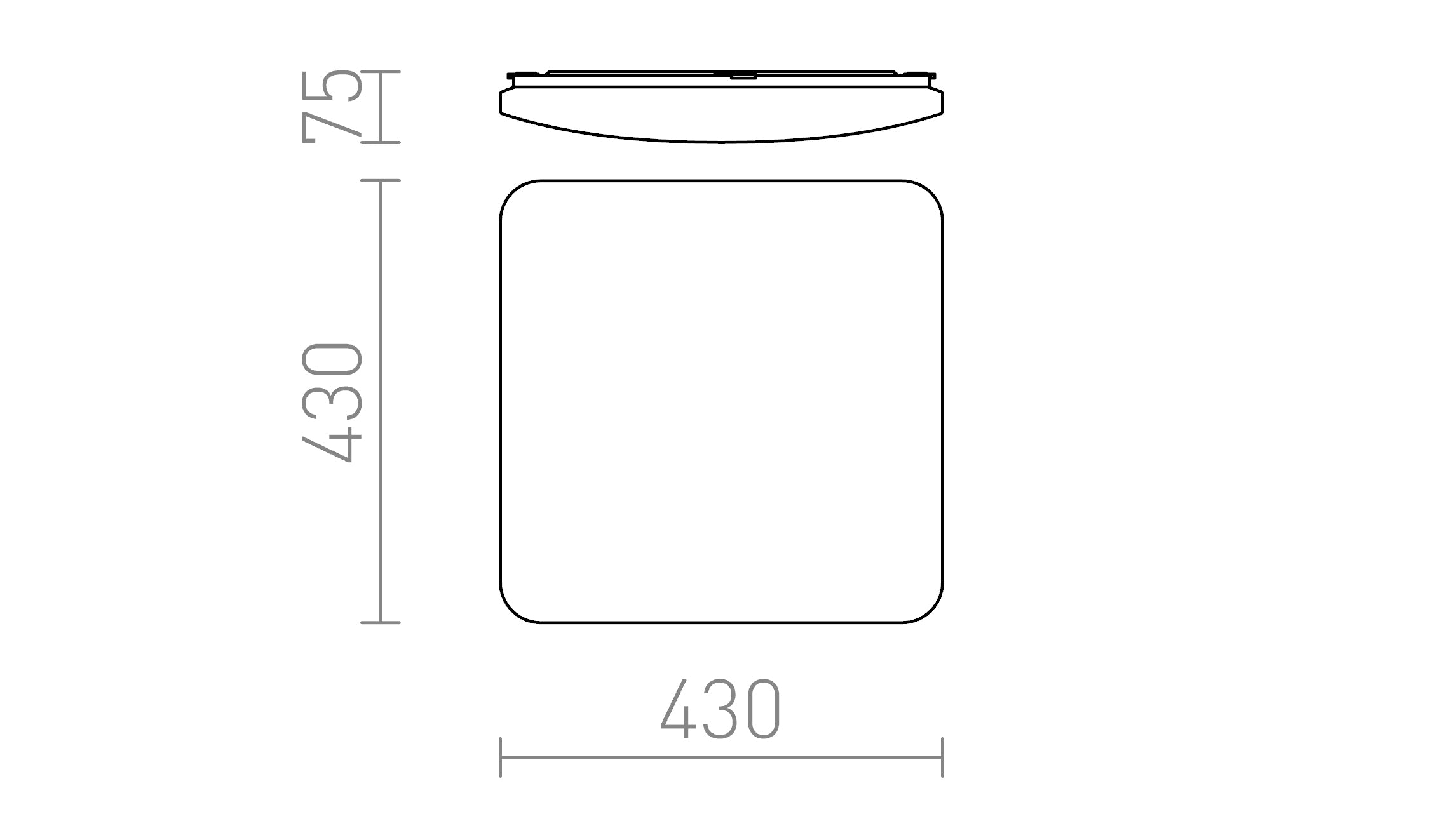 SEMPRE SQ 43 SENSOR - Product sketch