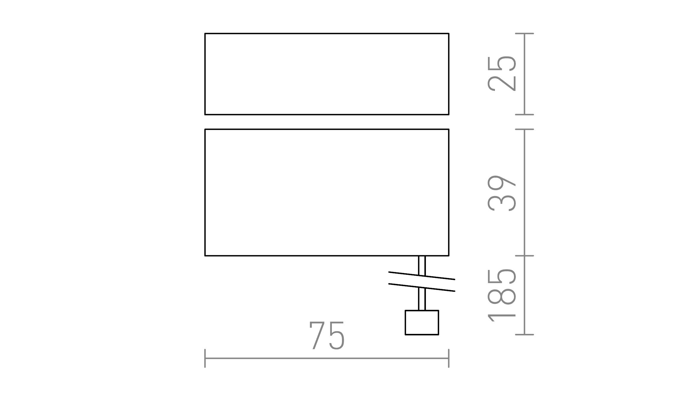LJUSRELÄ 5-50 - Product sketch