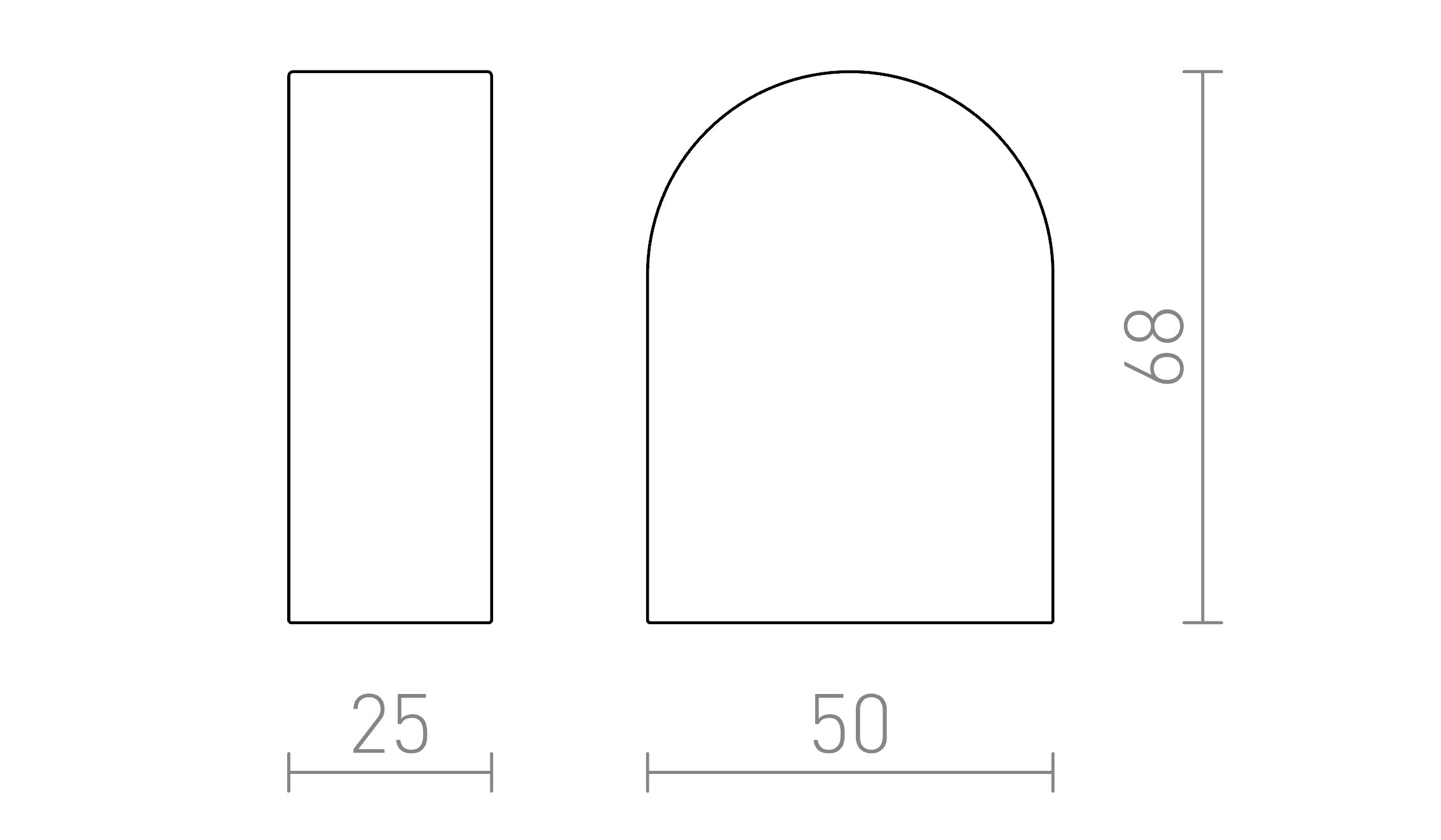 TAMPA ÄNDSTYCKEN - Product sketch