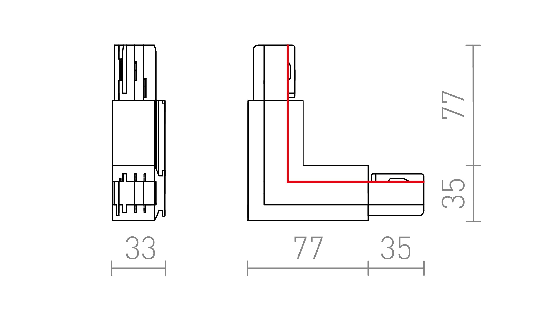 EUTRAC L-SKARV (INRE JORD) - Product sketch