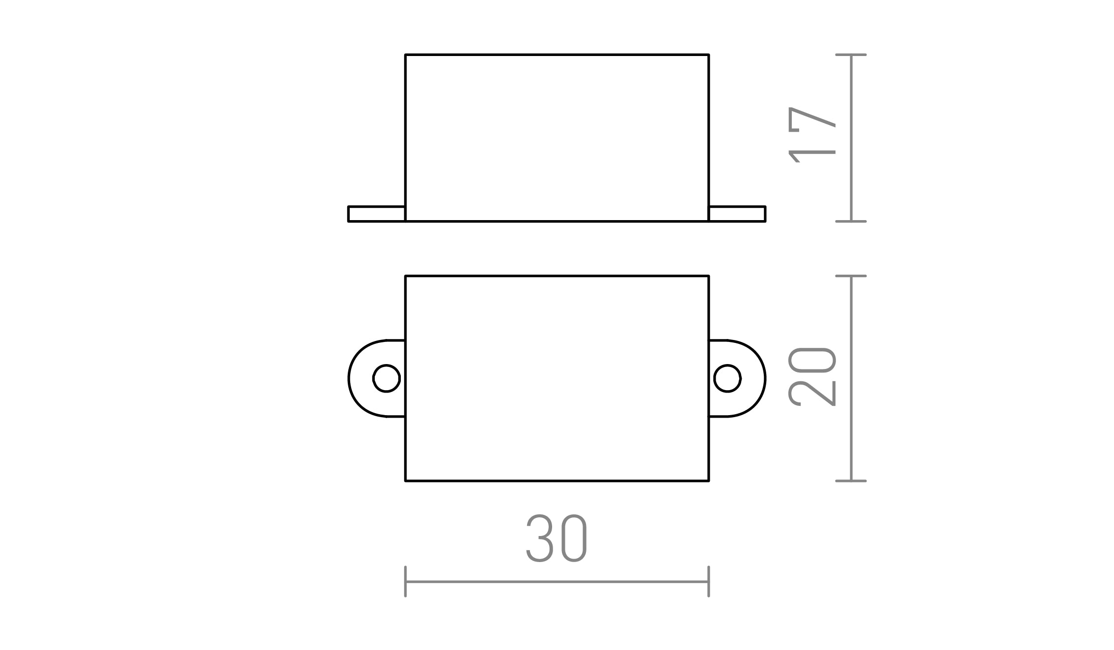 DRIVDON 700mA - Product sketch