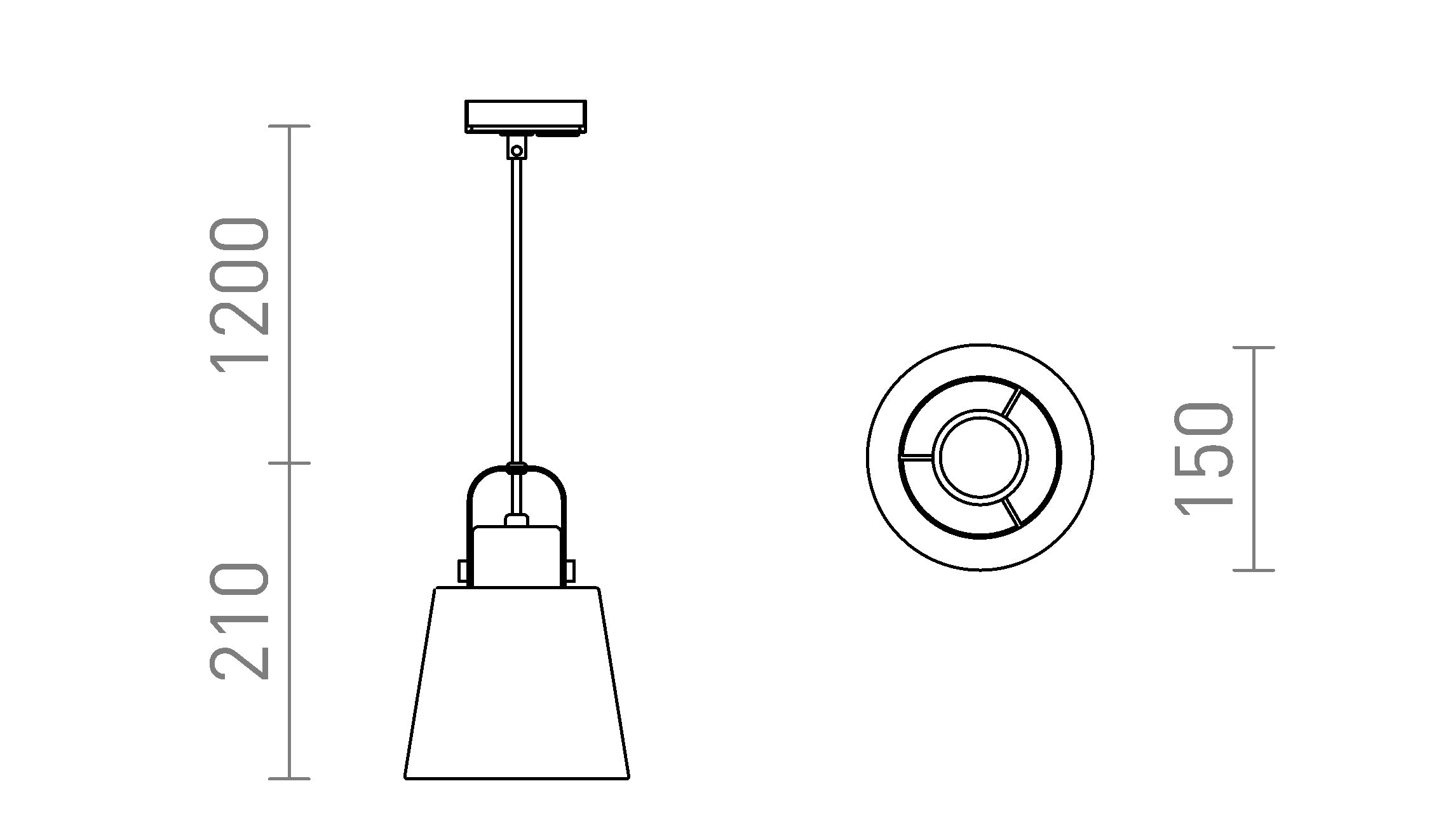 CHOUPETTE FÖR 1-FASSKENA - Product sketch