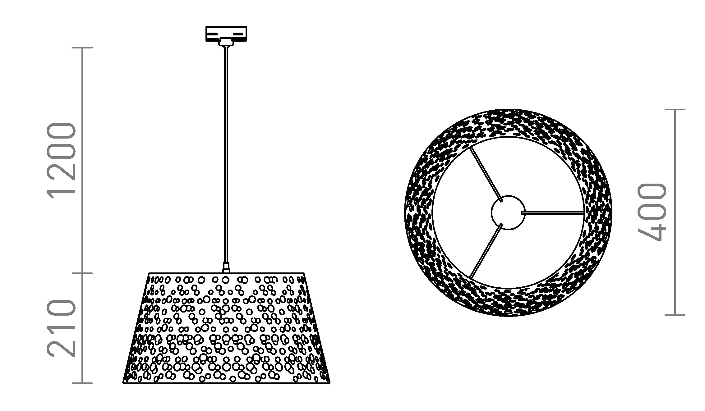 BUCKY FÖR 3-FASSKENA - Product sketch