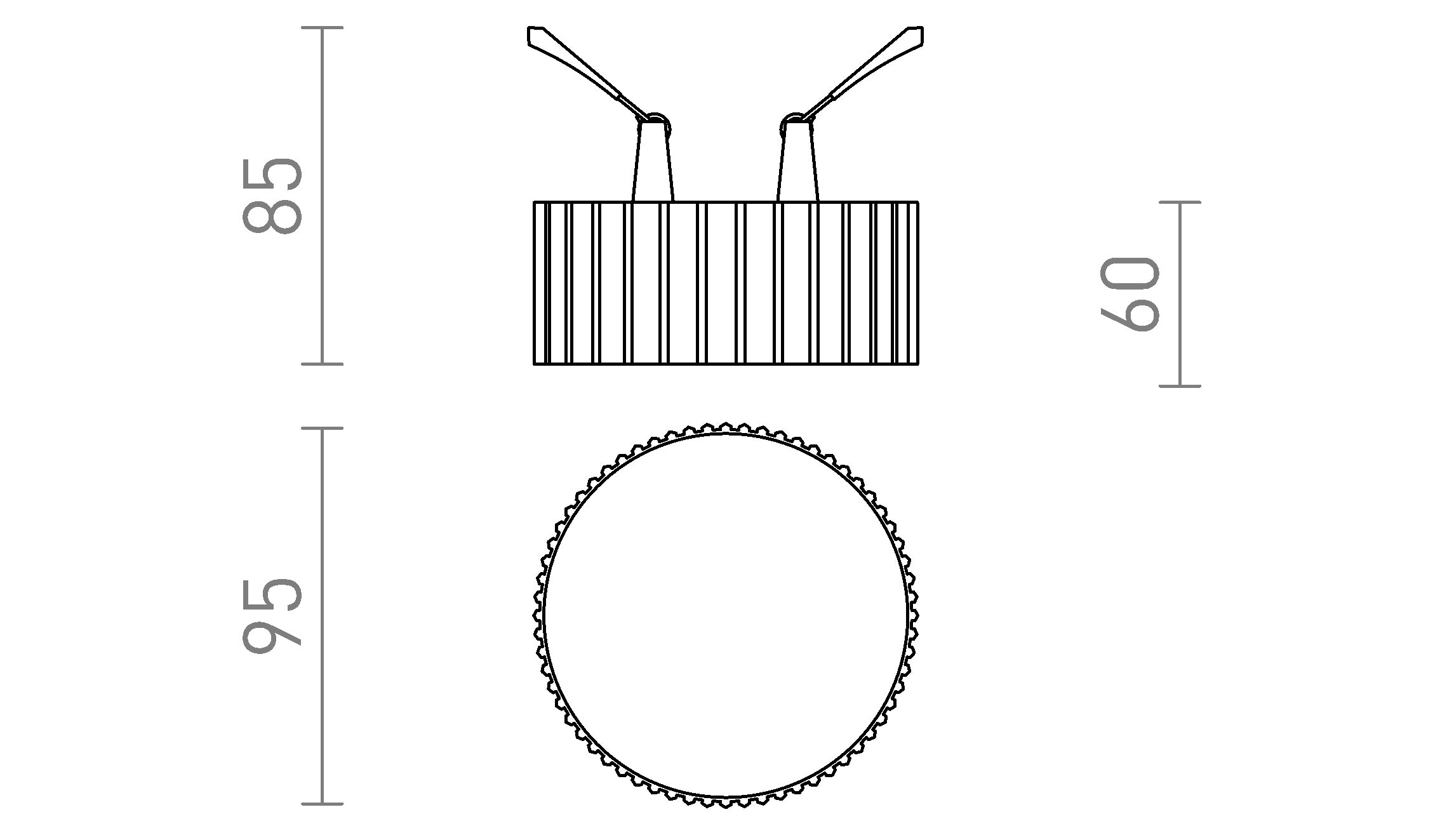MARENGA RL1 40 - Product sketch