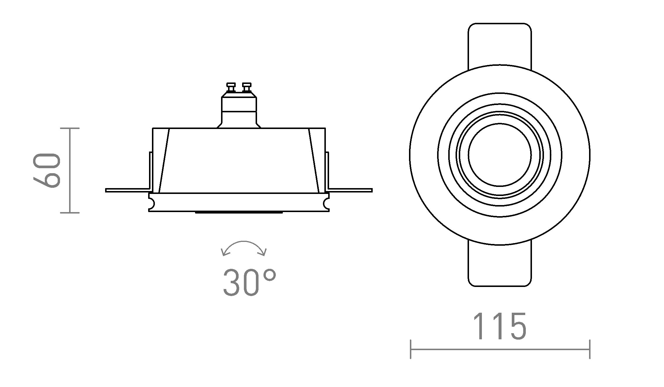 DAYTONA RIKTBAR - Product sketch
