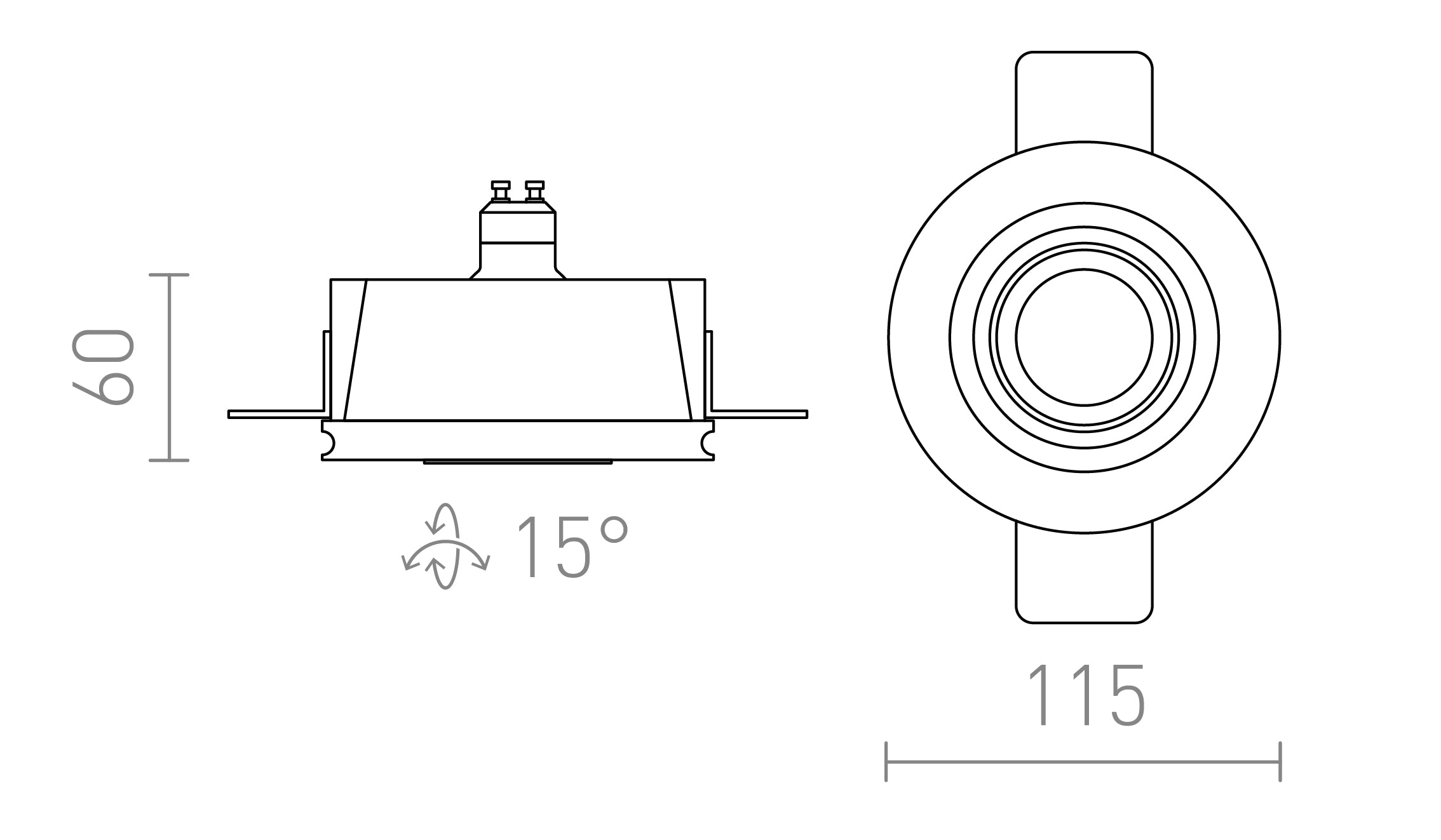 DAYTONA RIKTBAR - Product sketch