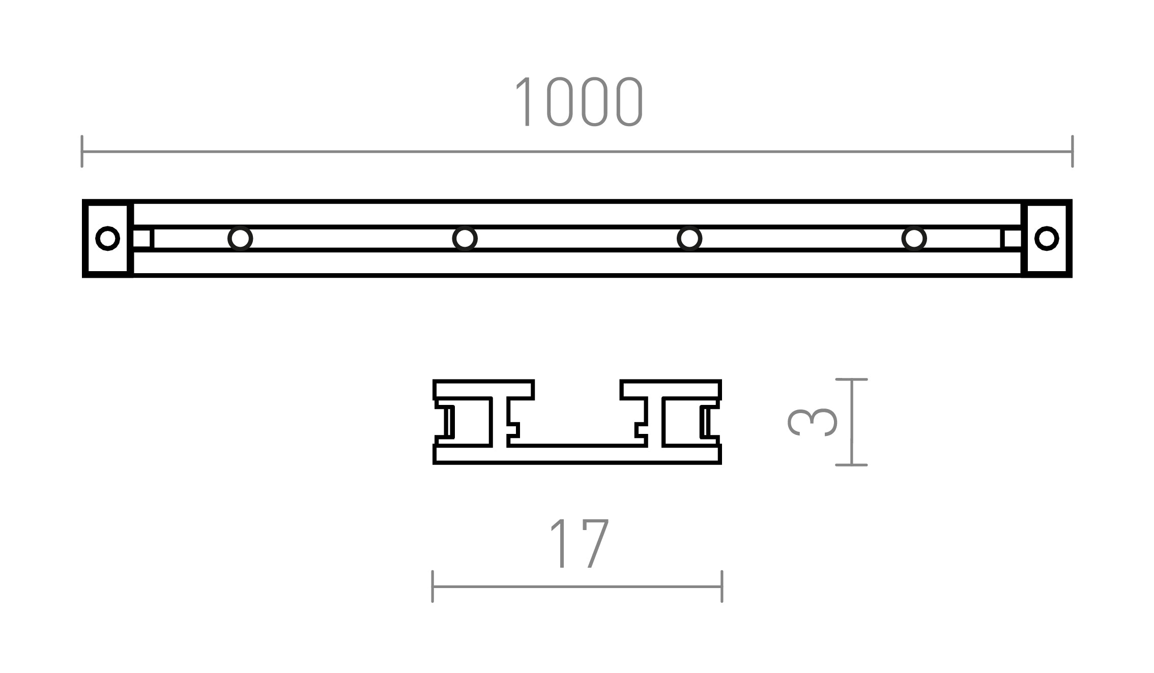 VEGA SKENA 1M - Product sketch