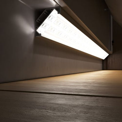 LED väggbelysning vardagsrum