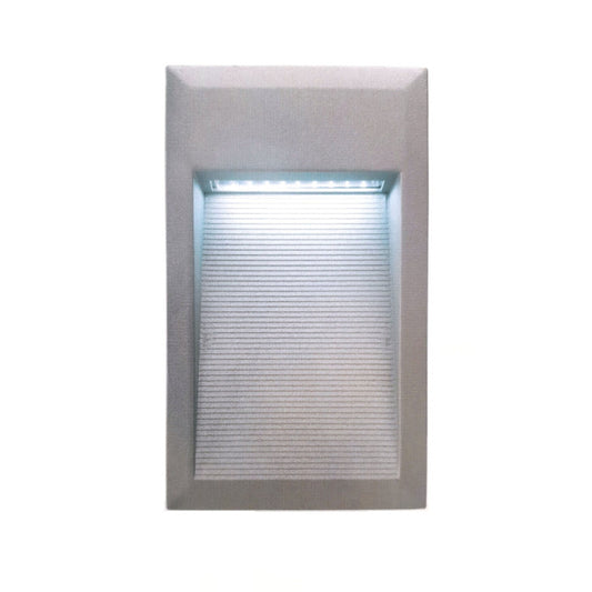 RENDL Outlet ALBERTO recessed silver grey 230V LED 1W IP54 5500k 45240 1