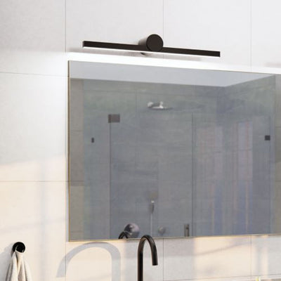 Lampor ovanför spegeln