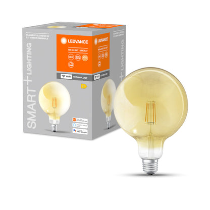 RENDL light source OSRAM SMART+ Globe 125 WiFi Vintage  amber 230V E27 LED EQ53 2400K G13944 2