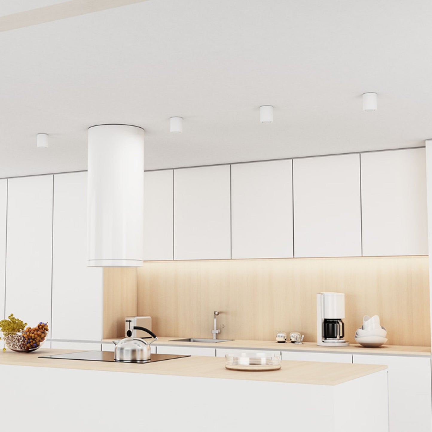 RENDL Outlet MAYO R ceiling directional white 230V LED 9W 36° 2700K R10375 2