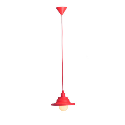 RENDL Outlet AMICI silicone pendant red  230V E27 42W R10619 2