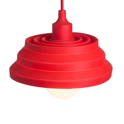 RENDL Outlet AMICI silicone pendant red  230V E27 42W R10619 3