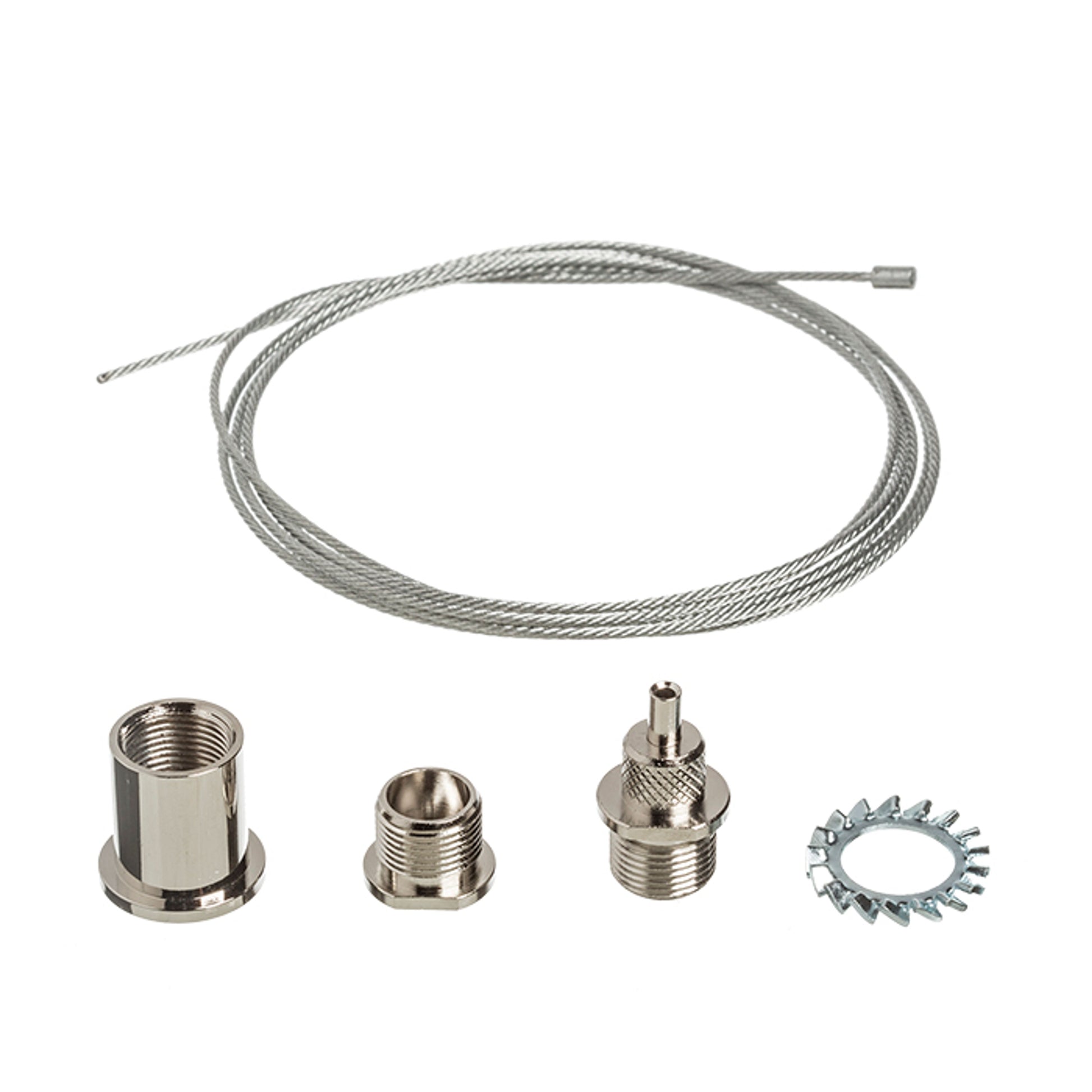 RENDL 3-circuit track system EUTRAC 1,5m wire suspension   R11358 1