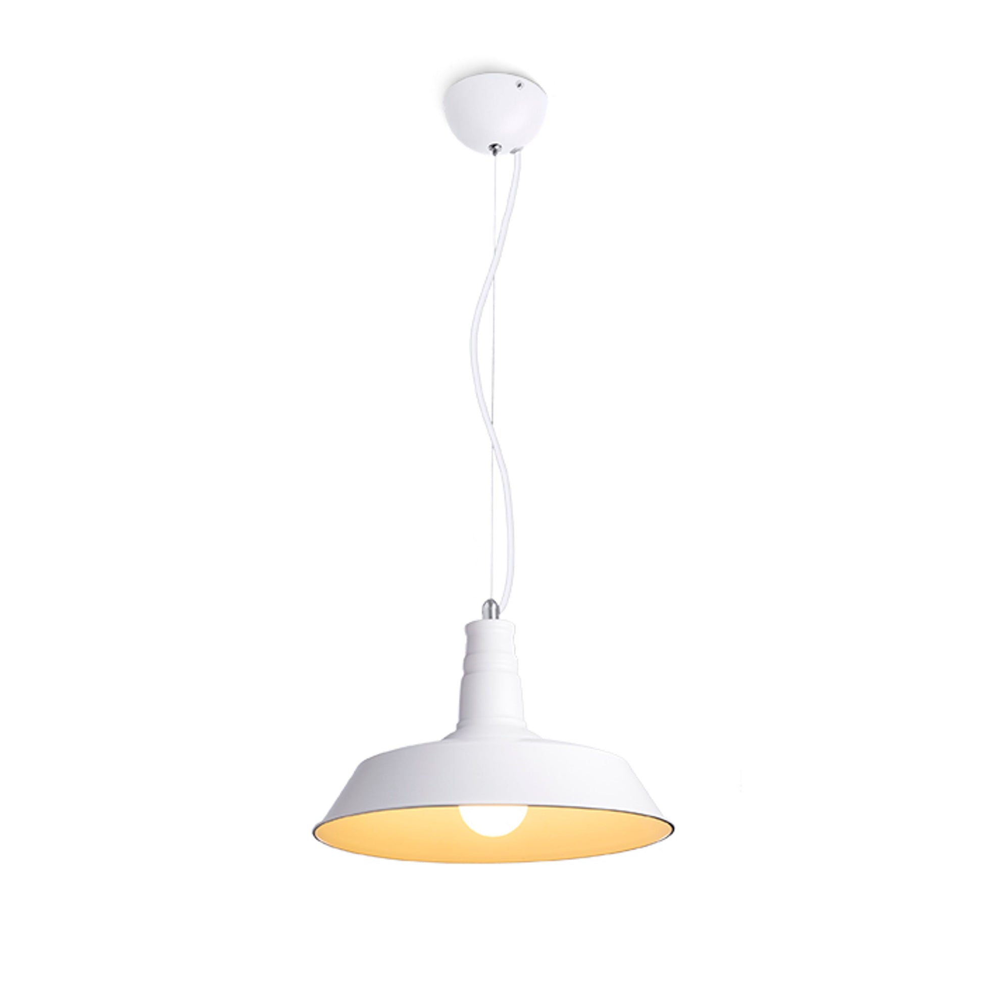 RENDL Outlet GOLDIE 46 pendant white/white  230V LED E27 30W R11691 1