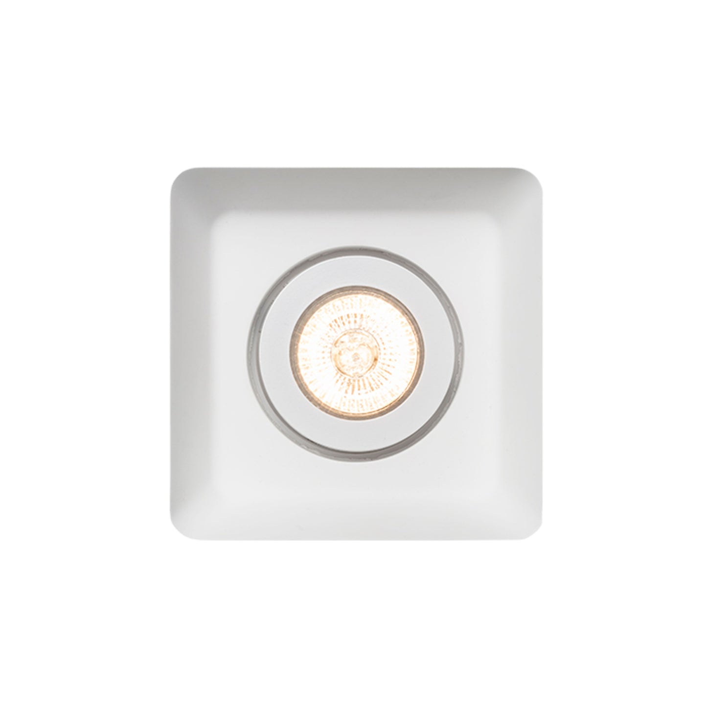 RENDL recessed light DINO SQ GU10 directional  plaster 230V GU10 35W R12038 2