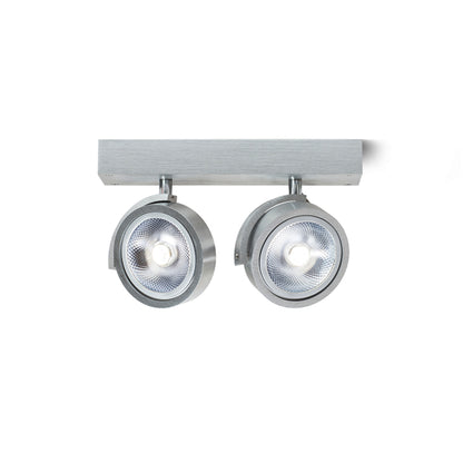 RENDL Outlet KELLY II wall  brushed aluminum 230V LED G53 2x15W R12328 2