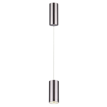 RENDL pendant lamp BOGARD pendant  matt nickel 230V LED 5W 40°  3000K R12494 8