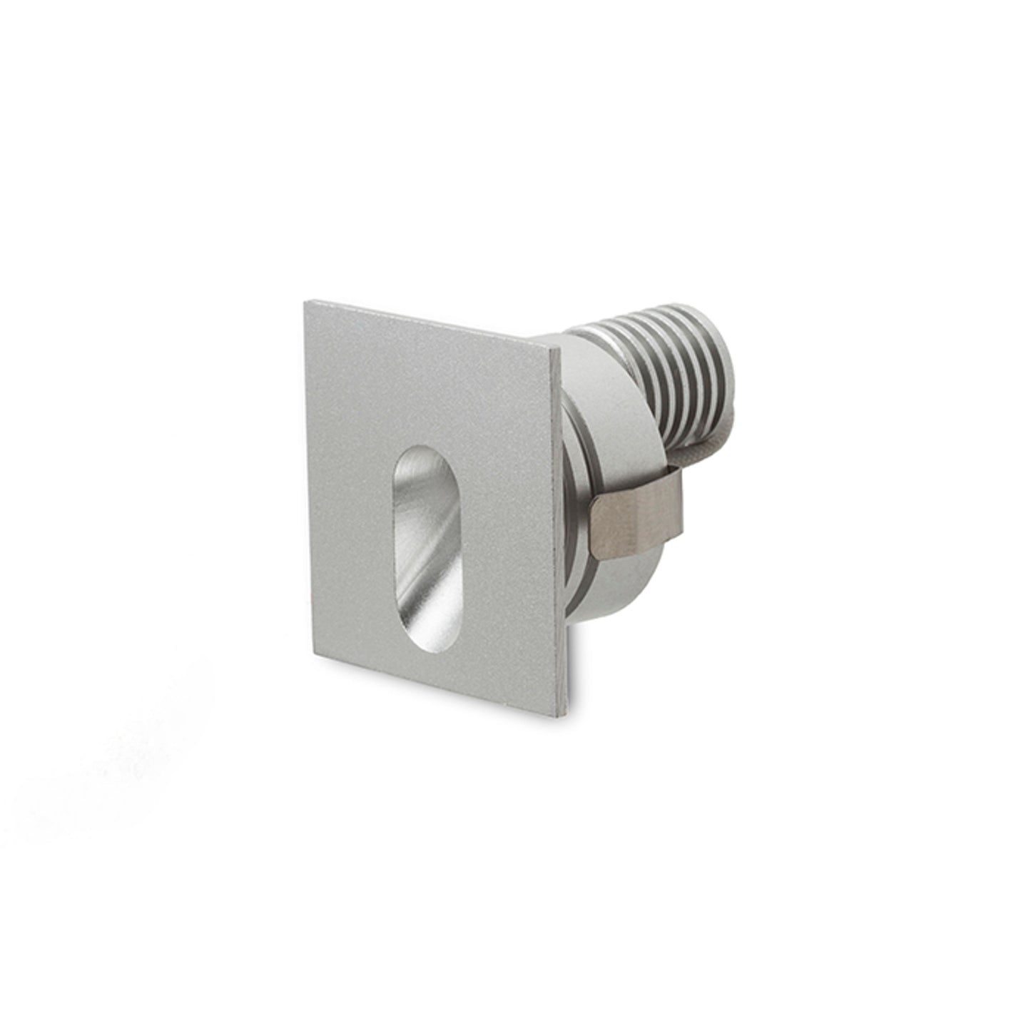 RENDL recessed light MEMPHIS SQ wall recessed silver grey 230V LED 3W 60° 3000K R12688 5