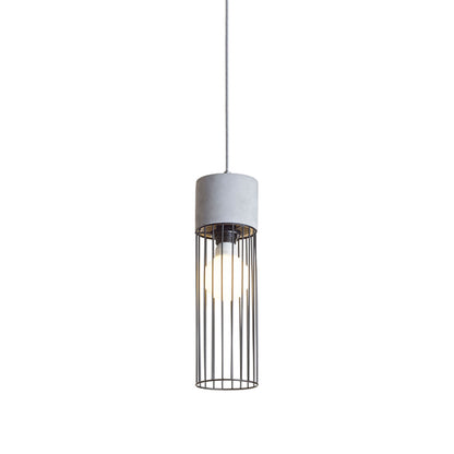 RENDL pendant lamp BURTON pendant  concrete 230V LED E27 11W R12931 3