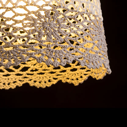 RENDL Outlet DAISY pendant shade white/light grey   max. 15W R13279 4