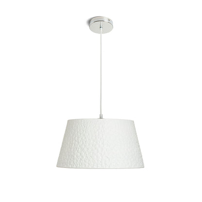 RENDL pendant lamp BUCKY 40 pendant white/grey metal 230V LED E27 15W R13360 8