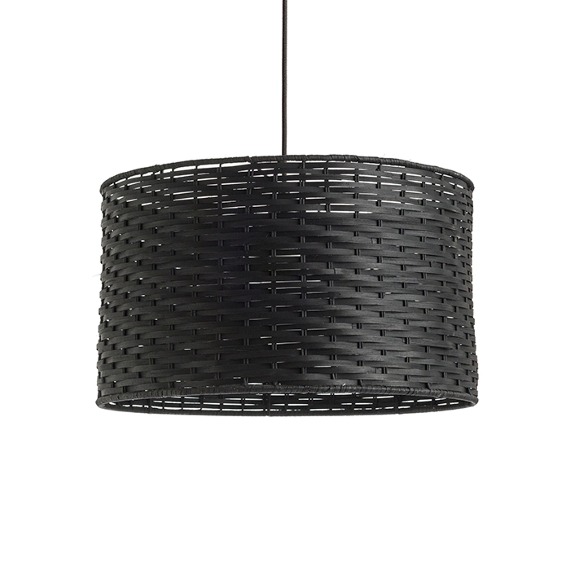 RENDL pendant lamp FIATLUX 41/24 pendant black bamboo 230V LED E27 15W R13398 9