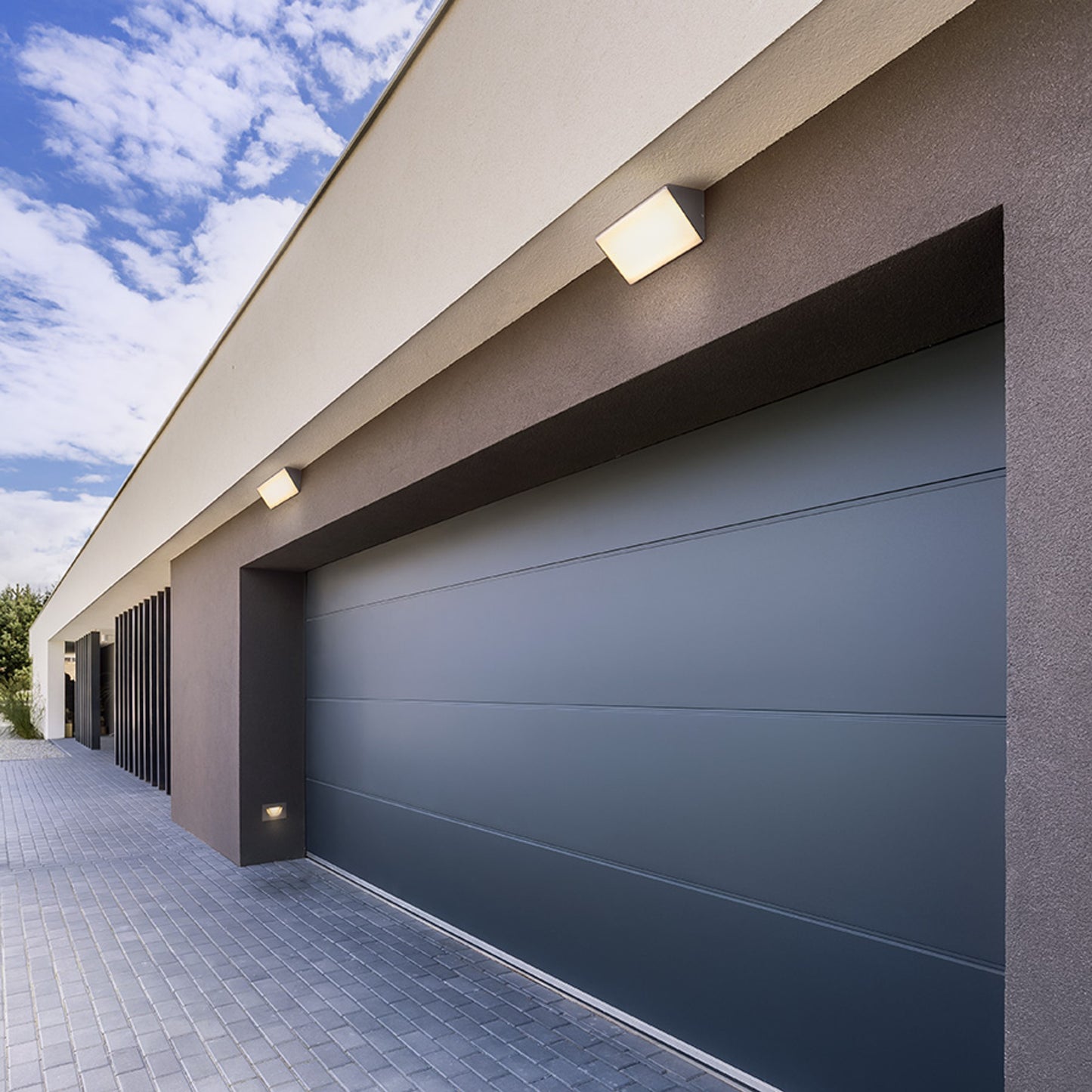 RENDL outdoor lamp ANDANTE wall anthracite grey matte acrylic 230V LED 21W IP65  3000K R13504 3