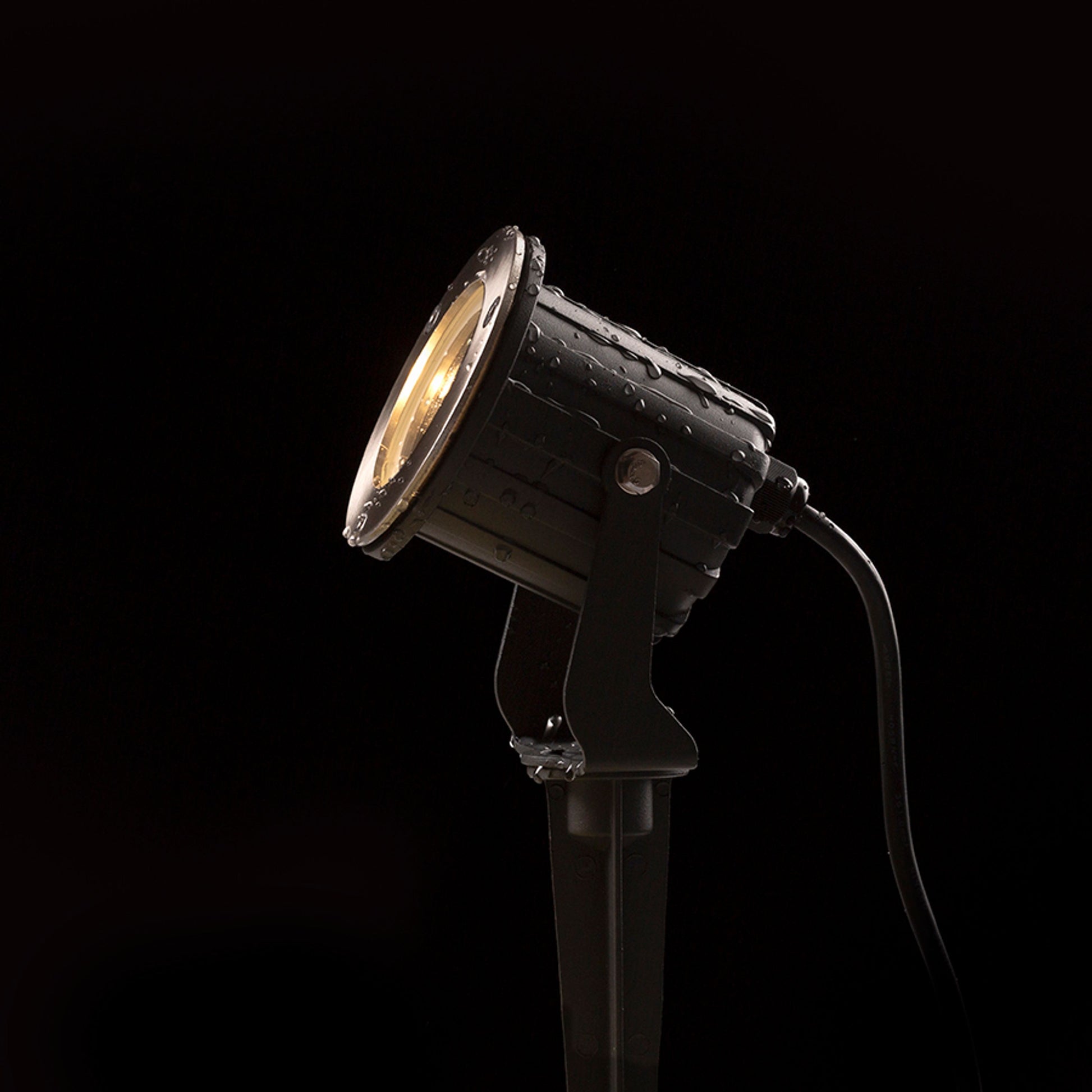 RENDL outdoor lamp BLUESTAR on spike anthracite grey  230V LED GU10 8W IP65 R13630 6