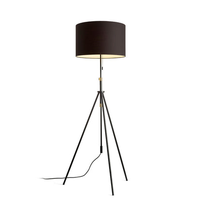 RENDL shades, shade bases, pendent sets LUTON floor base  black/brass 230V LED E27 15W R13640 5