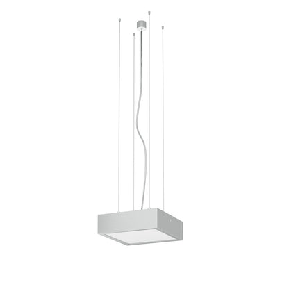 RENDL pendant lamp STRUCTURAL LED 20x20 pendant  brushed aluminum 230V LED 12W  3000K R13709 3