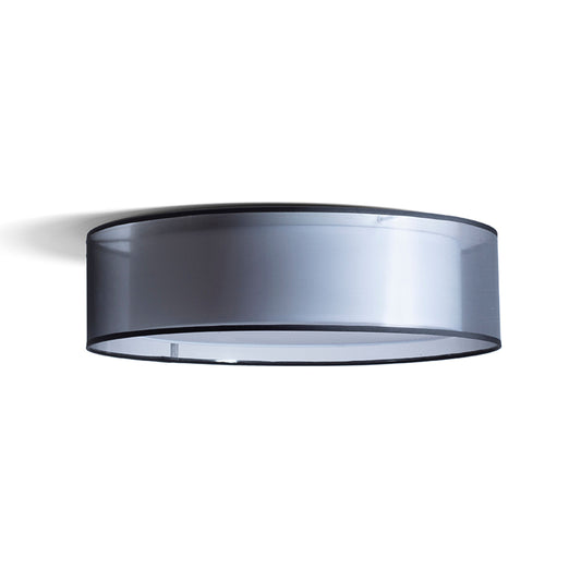 RENDL surface mounted lamp OTIS 60 ceiling transparent black/white  230V LED E27 4x15W R13808 1