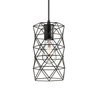 RENDL pendant lamp ILUSIA pendant black  230V LED E27 15W R13892 3