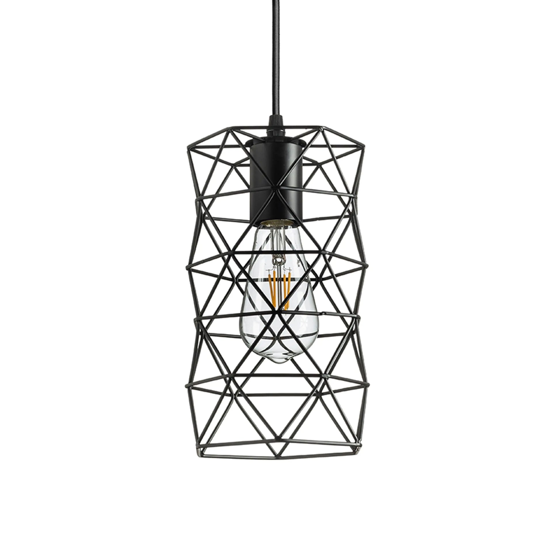 RENDL pendant lamp ILUSIA pendant black  230V LED E27 15W R13892 4